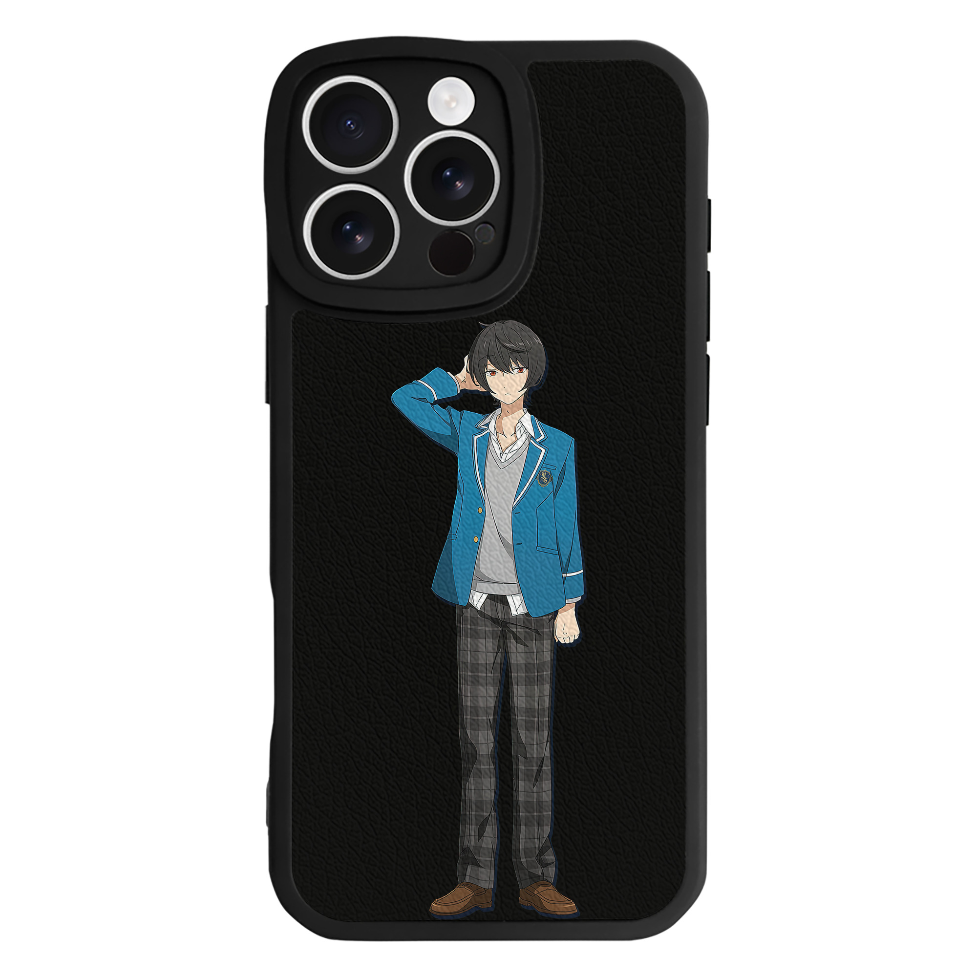 （画像用） あんさんぶるスターズ! Ensemble Stars 【iPhone 16シリーズ対応】シリコンスマホケース（レザー調） 材質：シリコン